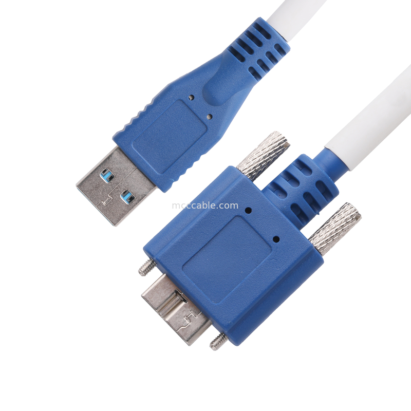 5gbps Micro B para USB 3.0 comprimento do cabo personalizar cor azul ROHS