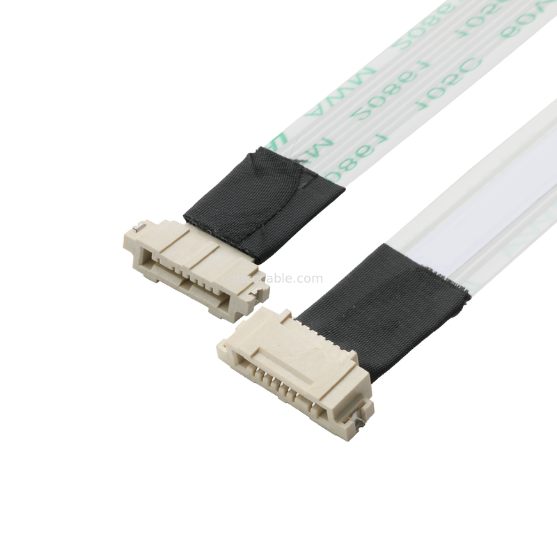ROHS FFP/FPC 6Pin Branco IS100-L08T-C46-C Para HS100-L08N-N62 Preto Pitch 1.0mm OEM/ODM