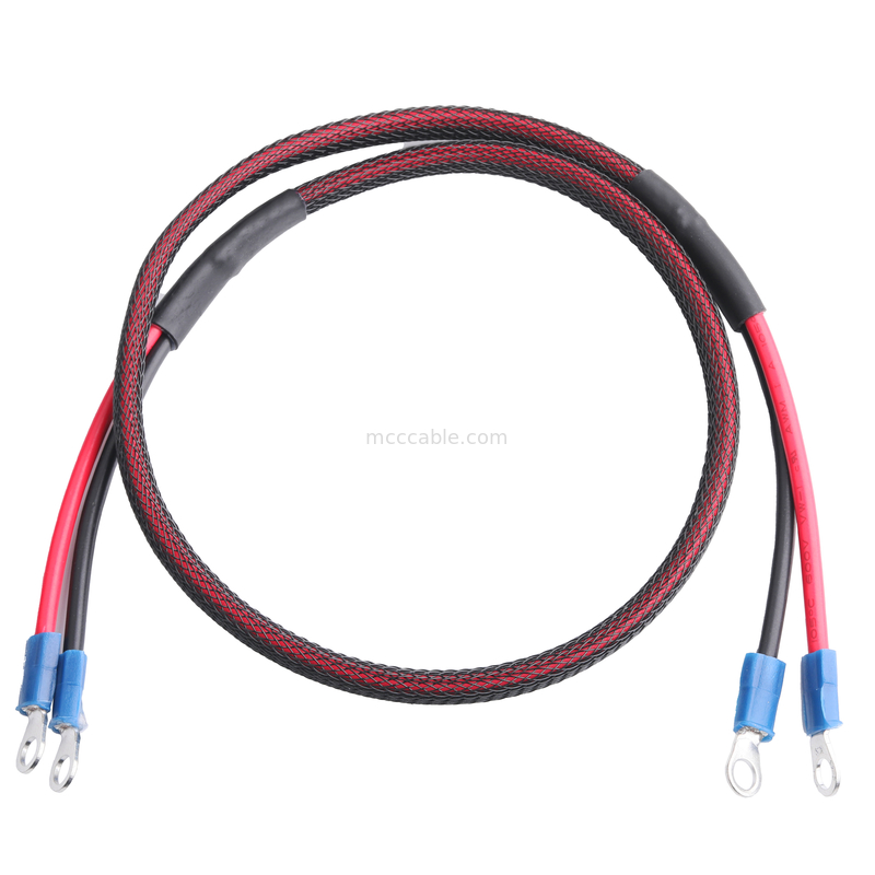 Conector de cabo de terminal de anel # 8 M4 KST RVS204 Ou KT Rv2-4S Comprimento Personalizar OEM / ODM