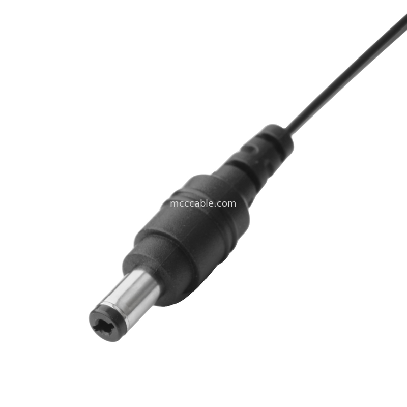 DC Plug 2.1 * 5.5mm Soldeiro Tipo PVC Aparição Moldar Para TE Casa Azul 2P Conector de cabo feminino