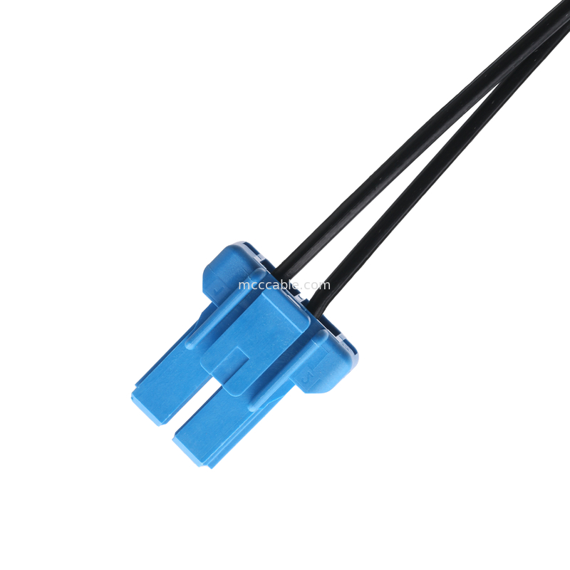 DC Plug 2.1 * 5.5mm Soldeiro Tipo PVC Aparição Moldar Para TE Casa Azul 2P Conector de cabo feminino