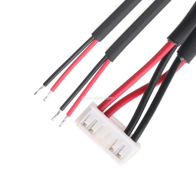 MOLEX 5023510600 PITCH 2.0mm 6P Casas para estanho*4Pcs UL1007 80C 300V 22AWG Diagrama de cor PVC ROHS