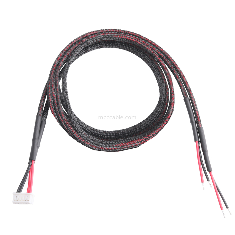 MOLEX 5023510600 PITCH 2.0mm 6P Casas para estanho*4Pcs UL1007 80C 300V 22AWG Diagrama de cor PVC ROHS
