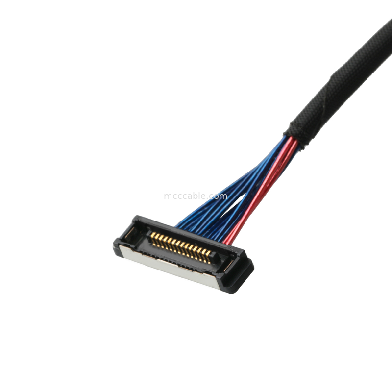Micro cabo coaxial 20380 conector 20380-R14T-06 0.4mm Pitch 14P conector