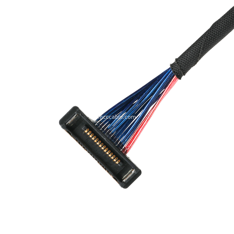 Micro cabo coaxial 20380 conector 20380-R14T-06 0.4mm Pitch 14P conector