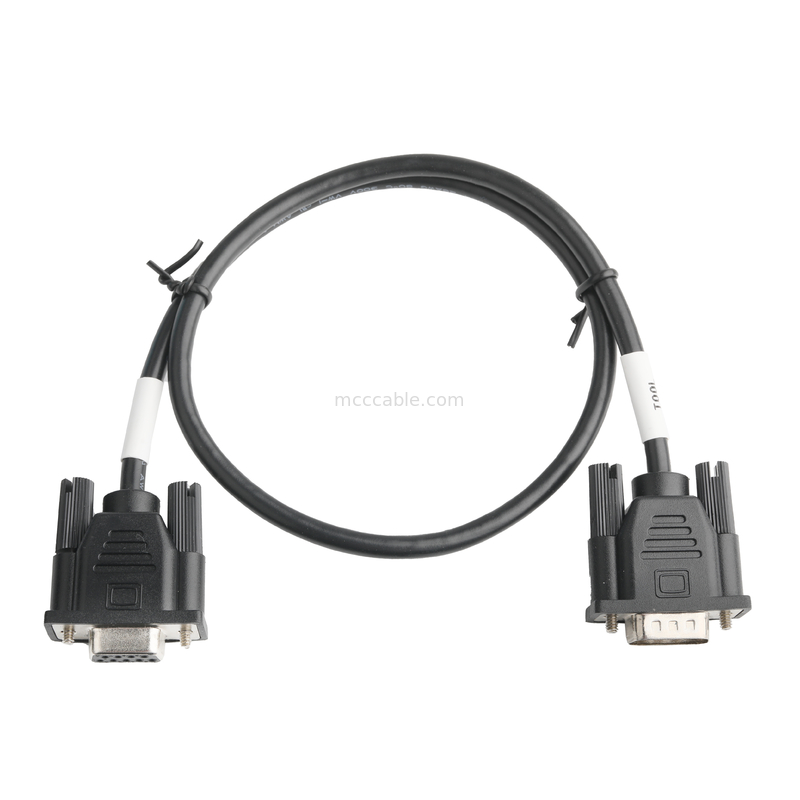 D-SUB-9Pin masculino SOLDER TYPE núcleo de borracha branca camada de níquel para D-SUB-9Pin conector feminino OEM / ODM