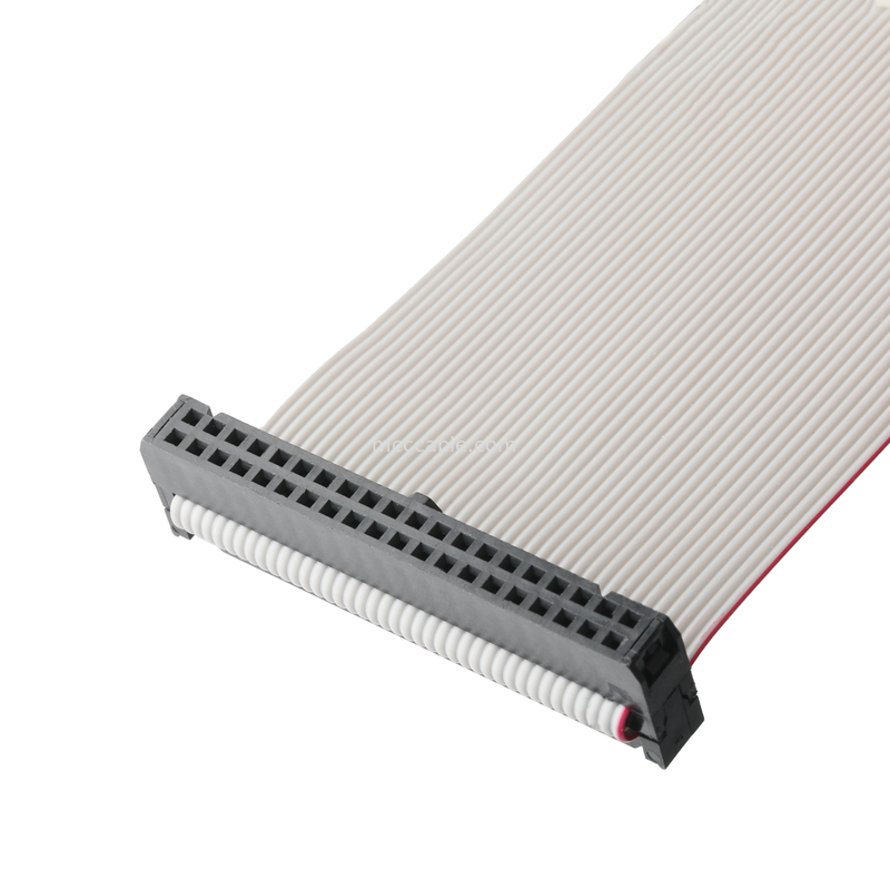 IDC FC-2*20P 40Pin Pitch 2,54mm Preto PBT+G/F UL2651 28AWG Idc Flat Ribbon Cable 1,27mm Pitch OEM/ODM