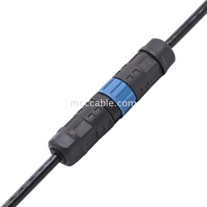 M15 Industrial 2, 3 Pin Conector Circular M15 Tipo de solda Conector de montagem impermeável IP67