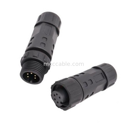 Fabrica Mini M12 8Pin Impermeável Conector Circular Plug Industrial IP67 Grau de Proteção Impermeável Homem/Mulher