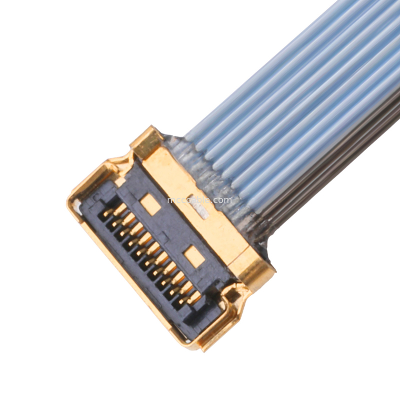 CABLO LVDS 10P 0,35 mm Pitch 20857-010T-01 CABLO DE CONSTRUÇÃO PARA CABLO de micro-cabo coaxial