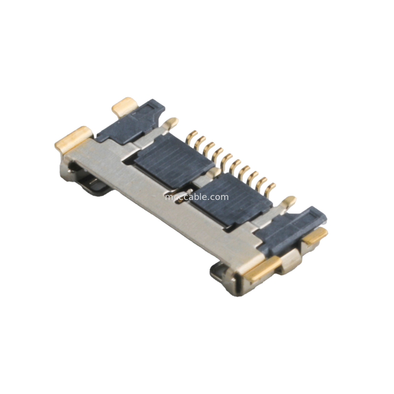 20633 Série 20Gbps/ Lane 20525-210E-02 Micro Conector Coaxial 0,4mm Pitch Plate End Seats