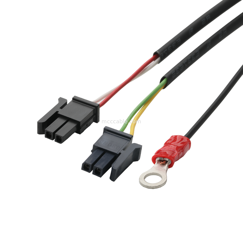 LVDS CABLE HSG 43025-0600 Picth 3.0mm MX para HSG 43025-0200 e RV1.25-4 conector OEM/ODM comprimento de cabo Personalizar