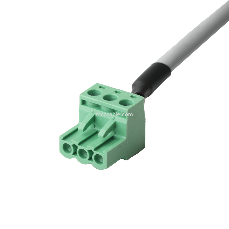 Adaptador de cabo LVDS DB-15P FEMEMENA para HSG 43025-0800 8P e 691352710003 3P Terminal macho verde Cabo de conector OEM/ODM