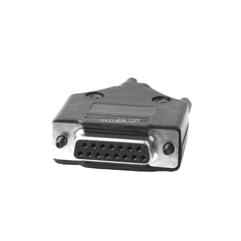 Adaptador de cabo LVDS DB-15P FEMEMENA para HSG 43025-0800 8P e 691352710003 3P Terminal macho verde Cabo de conector OEM/ODM