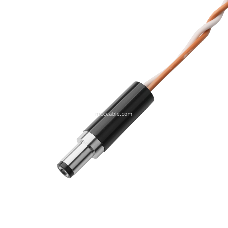 Cabo de áudio HSG 209209-0002 MX3.0mm passo 2P para DC PP3-002A PLUG 5.5*2.1mm OEM/ODM