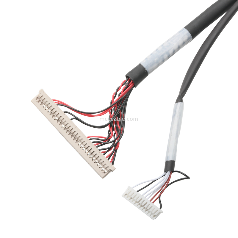 Aplicação automóvel JAE FI-X30HL 30P a DF14-30P e MOLEX 51021-1200 Conectores de cabo combinados de 12 pines OEM/ODM