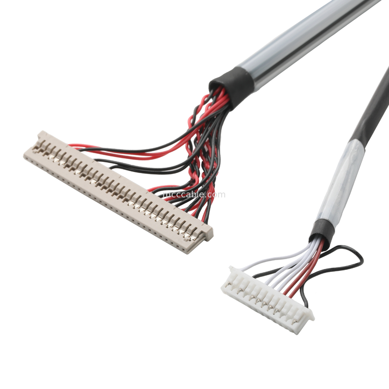 Aplicação automóvel JAE FI-X30HL 30P a DF14-30P e MOLEX 51021-1200 Conectores de cabo combinados de 12 pines OEM/ODM