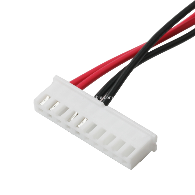 Conector de fio Conjunto de cabo personalizado XH-10P para SVM1.25-4 e SVS5.5-4P Conector Pitch 2.0mm Cable OEM / ODM
