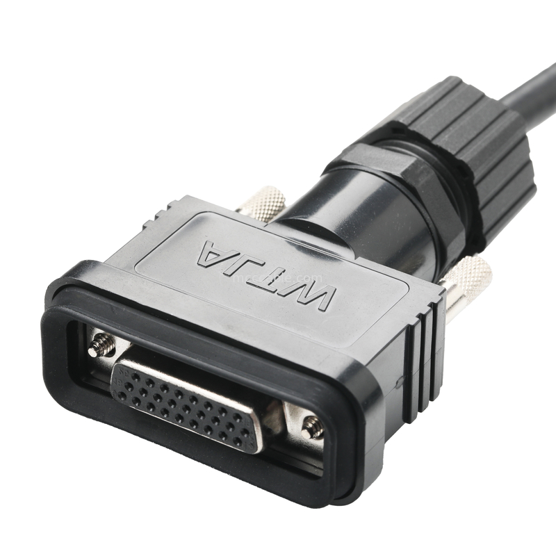 RoHS LVDS Cable Assembly HDB-26BMMA-SL7001 Homem Para HDB-26BFFA-SL7001 Mulher Comprimento Personalizar OEM/ODM