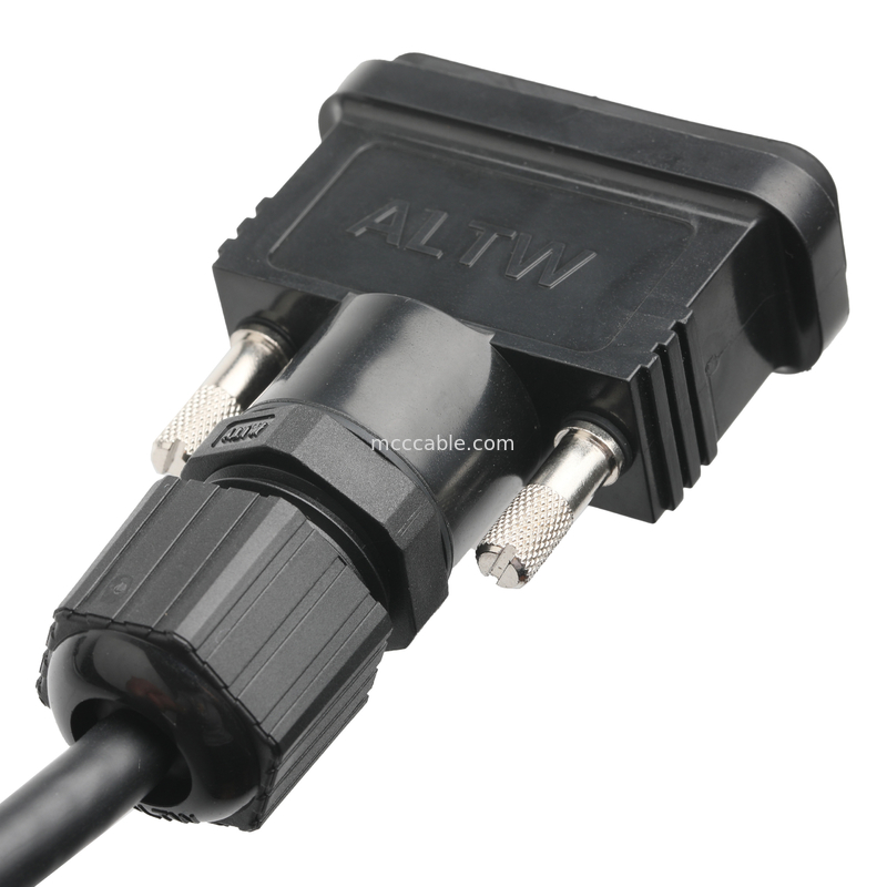 RoHS LVDS Cable Assembly HDB-26BMMA-SL7001 Homem Para HDB-26BFFA-SL7001 Mulher Comprimento Personalizar OEM/ODM
