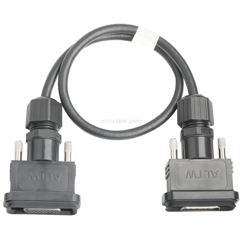 RoHS LVDS Cable Assembly HDB-26BMMA-SL7001 Homem Para HDB-26BFFA-SL7001 Mulher Comprimento Personalizar OEM/ODM