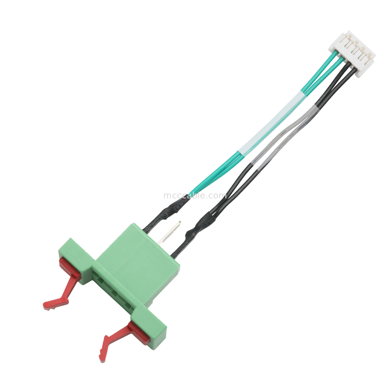Reunião de cabos personalizados DFK-MSTB 2,5/3-G-5.08 para JST EH-4P UL 1061 22AWG Cabos