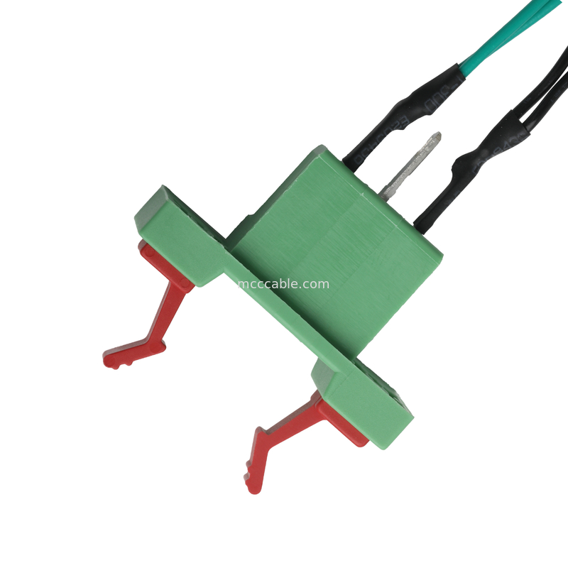 Reunião de cabos personalizados DFK-MSTB 2,5/3-G-5.08 para JST EH-4P UL 1061 22AWG Cabos