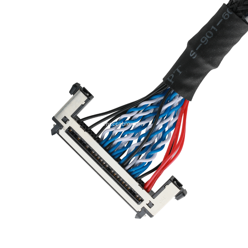 JAE FI-RE51HL-51Pin para  DF13-40DS Cabo de fio UL1061 30AWG comprimento personalizar OEM / ODM