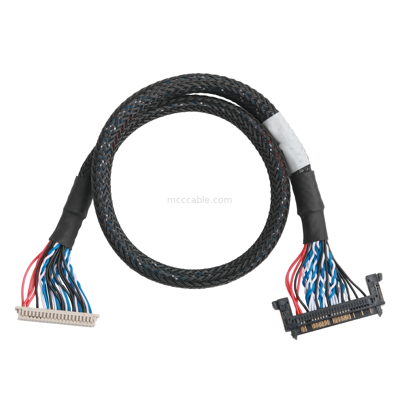 JAE FI-RE51HL-51Pin para  DF13-40DS Cabo de fio UL1061 30AWG comprimento personalizar OEM / ODM