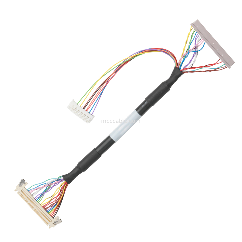 Cabo de placa-mãe LCD JAE FI-X30HL 30P A DF14-30P E JST ERH-7P Conectores de cabo combinados OEM/ODM