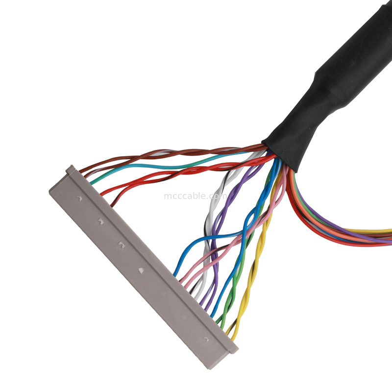 Cabo de placa-mãe LCD JAE FI-X30HL 30P A DF14-30P E JST ERH-7P Conectores de cabo combinados OEM/ODM