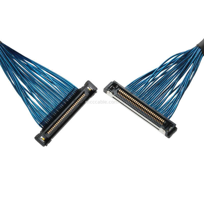 Micro cabo coaxial 20380 -R30T-06 a 20345-30T-32R 0,4 mm Pitch Conector de cabo coaxial ROHS