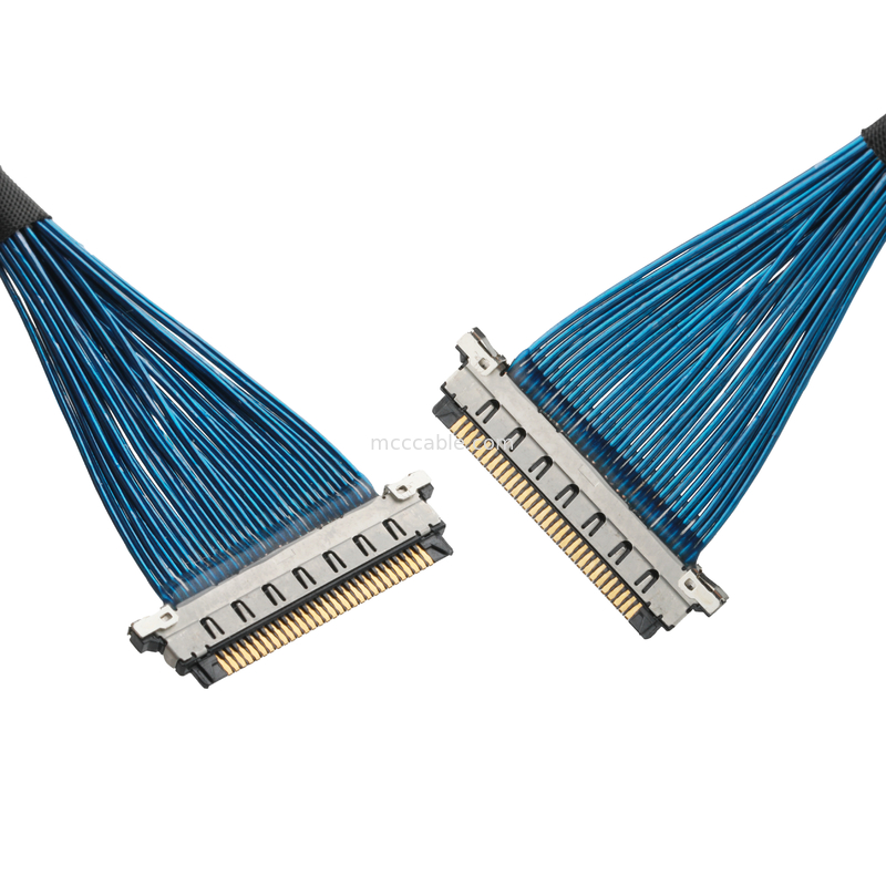 Micro cabo coaxial 20380 -R30T-06 a 20345-30T-32R 0,4 mm Pitch Conector de cabo coaxial ROHS