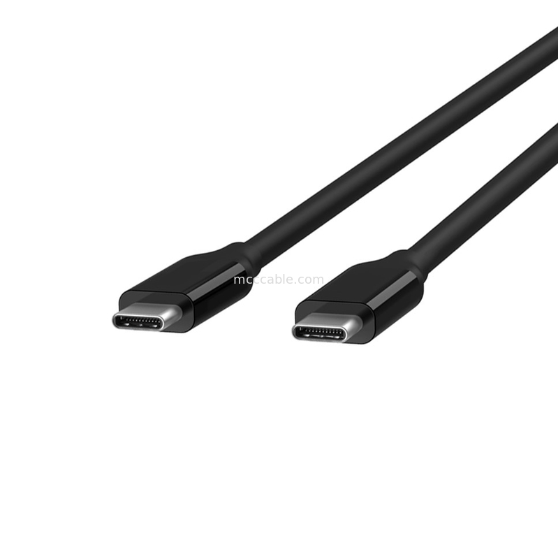 Thunderbolt usb 4 tipo-c para usb 4 cabo de extensão taxas de transmissão de até 40Gbps OEM/ODM comprimento de cor personalizado