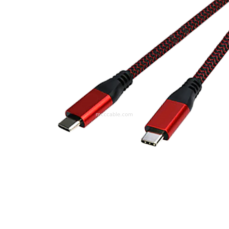 USB 4 para Thunderbolt para USB 4 40 Gbps Thunderbolt cabo de extensão USB C Suporte PD 100/240W 20V5A 40Gbps Transferência