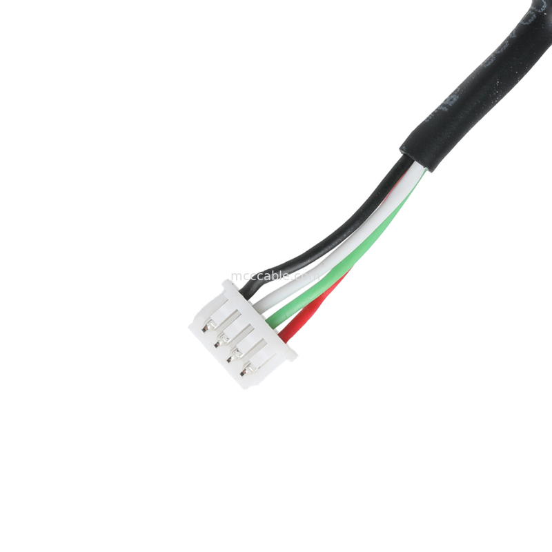 Conjunto de cabo USB para IC7 USB-A 2.0 receptáculo para Molex 51021-0400 RM 1.25mm 4Pin Adaptador de expansão externa