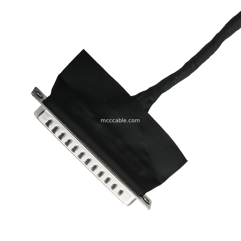 Associação de cabos LVDS D-SUB macho para Molex 51021-0400 e 20453-240T-01 conector de fio OEM/ODM