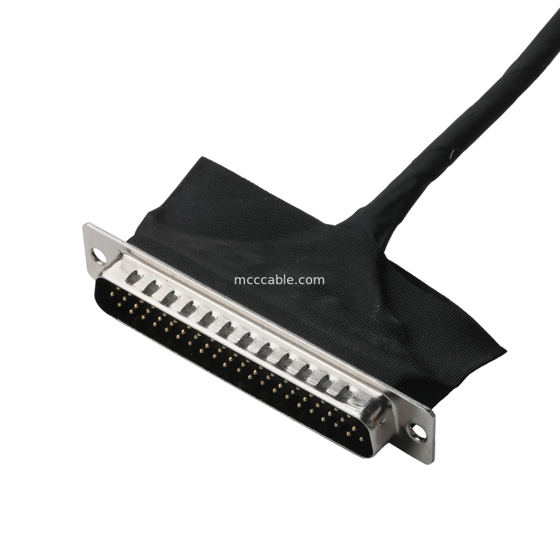 Associação de cabos LVDS D-SUB macho para Molex 51021-0400 e 20453-240T-01 conector de fio OEM/ODM