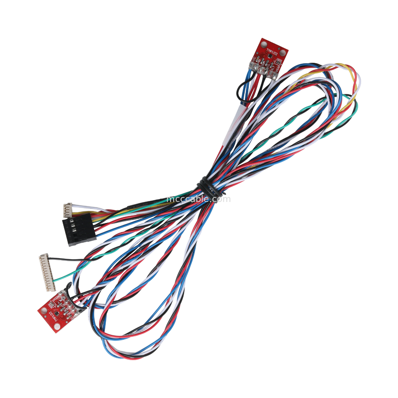 Combinado de cabo personalizado JST RF-10 para DF13-14S-1.25C DF13-5S-1.25C e SEN-13314 conjunto de conectores de cabo