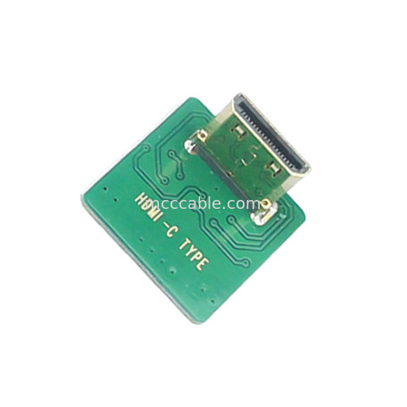 Adaptadores de conector ®-VS 20525-020E-02 para 0,4 mm Pitch Hd HDMI Adaptador Tipo mini HDMI-C Customized