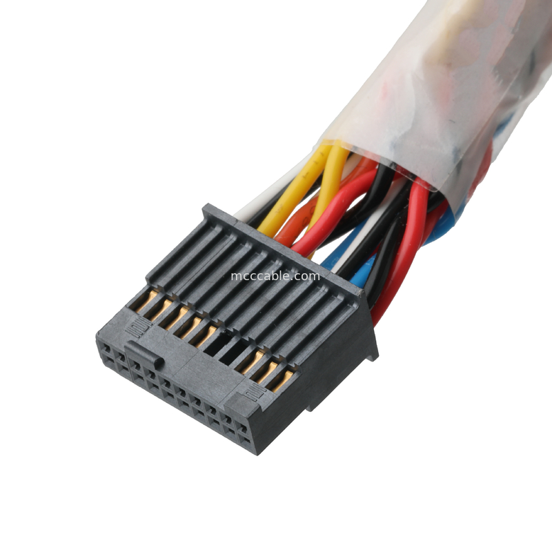 SAMTEC CONNECTOR 1.27MM Pitch Dualrow 20P CIRCUITOS 28-30 AWG Servidor Board Conectores de cabo de fio