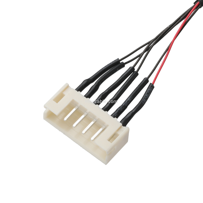 Cabos de exibição LED JST B6B-PH-K-S-6P Para JST 0.8-6P Conector de exibição LVDS Cabos de combinação personalizados