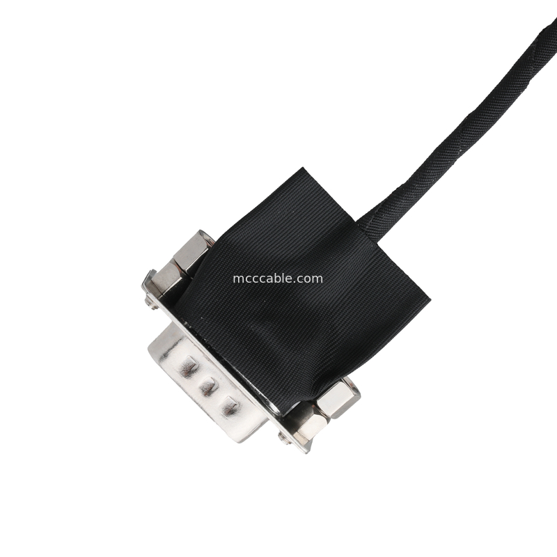 Conjunto de cabo DB-9Pin LVDS D-SUB-9P Soldador masculino para TU1.0 20Pin TU1002HN0-20 Conector de fio OEM/ODM