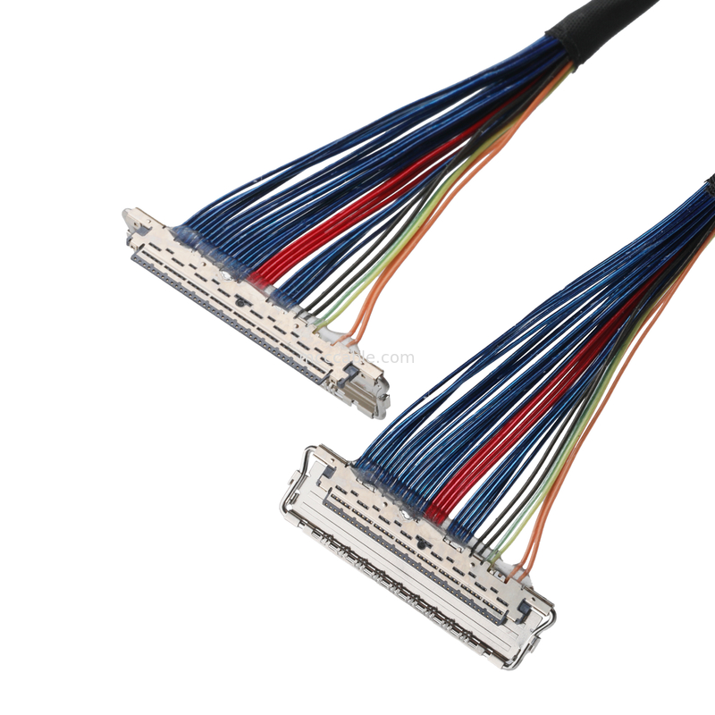 JAE FI-RE51-HL e JST EHR-7 a 20679-040T-01 Cabo LVDS EDP Cabo Micro Coaxial