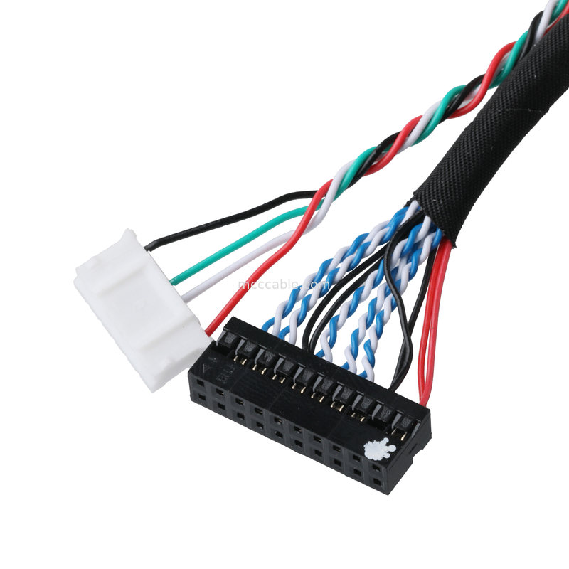 DF14-20P-1.25H para DH2.0-T Terminal e PH2.0-6P Conector Conectores de cabo LVDS para transferência de dados de sinal