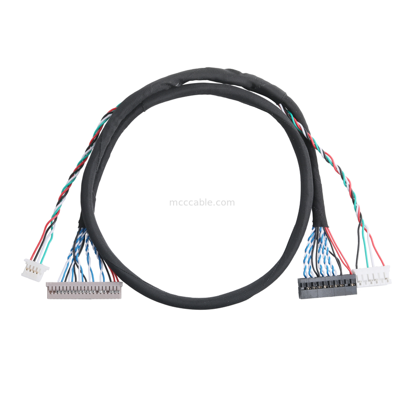 DF14-20P-1.25H para DH2.0-T Terminal e PH2.0-6P Conector Conectores de cabo LVDS para transferência de dados de sinal
