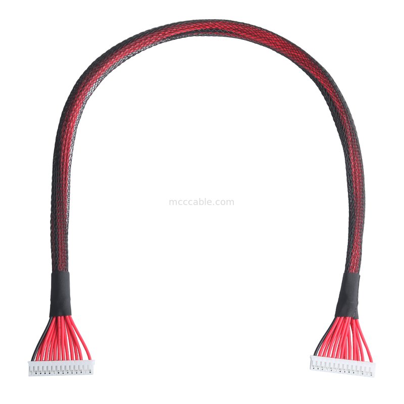 Conector de exibição de lvds JST PH-14P conector Custom Cable Assembly OEM/ODM ROHS