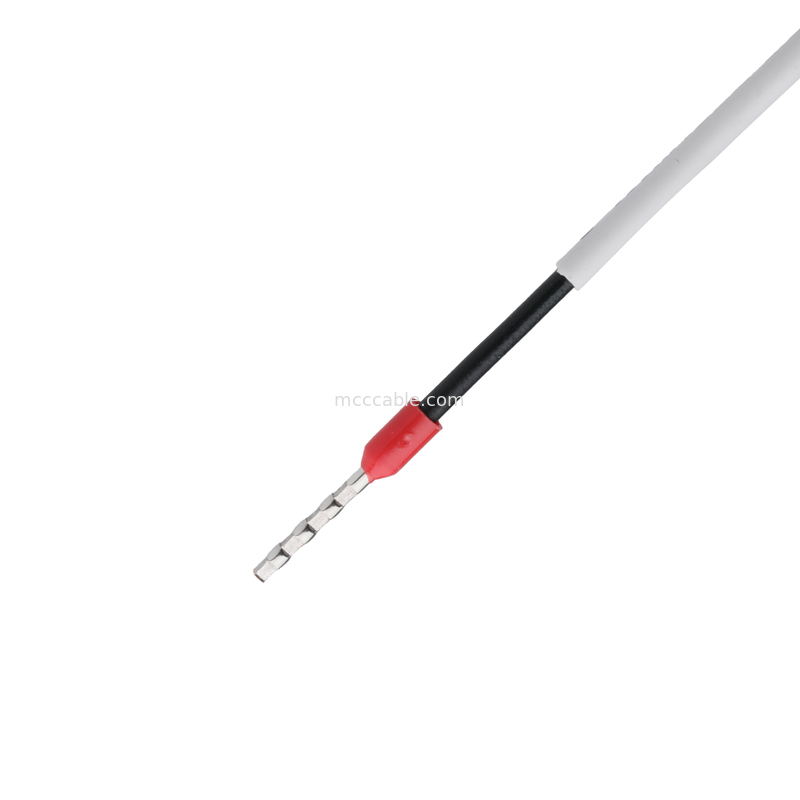 Extensões de cabo personalizadas ID2,5~3,5*30m RATIO DE RECRIMENTAÇÃO>50% Branco 300~600V 125C