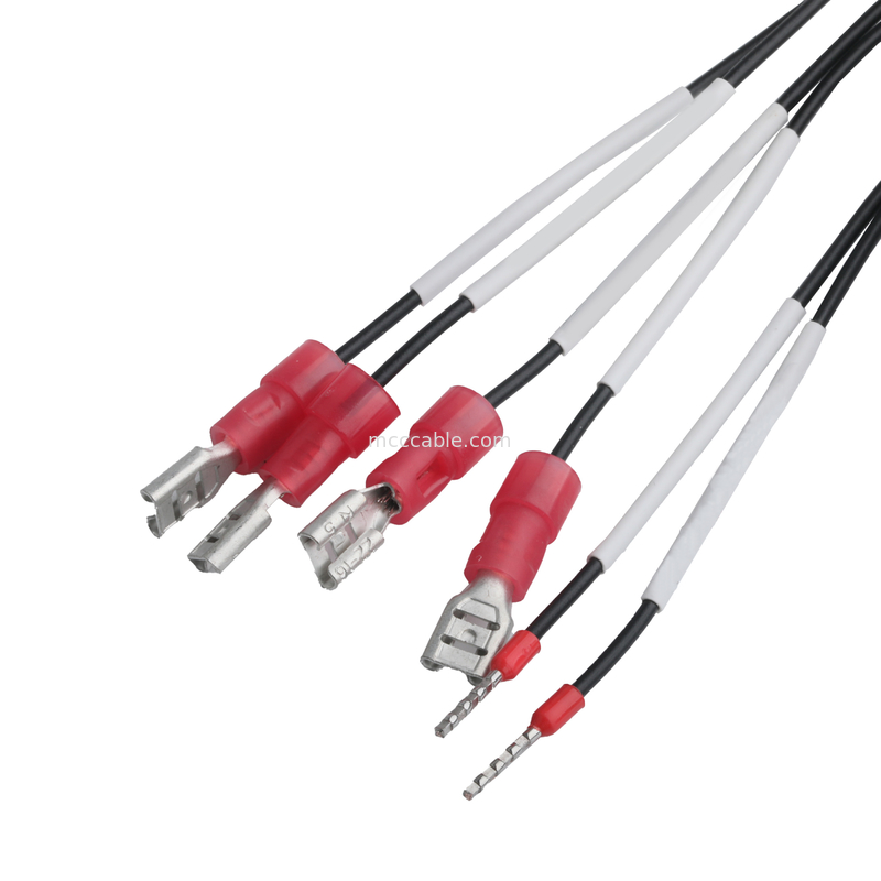 Extensões de cabo personalizadas ID2,5~3,5*30m RATIO DE RECRIMENTAÇÃO>50% Branco 300~600V 125C