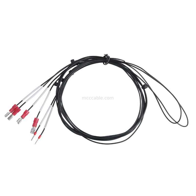 Extensões de cabo personalizadas ID2,5~3,5*30m RATIO DE RECRIMENTAÇÃO>50% Branco 300~600V 125C